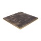 Tuff Top Premium – High Gloss Rectangle Table Top with metallic gold edging